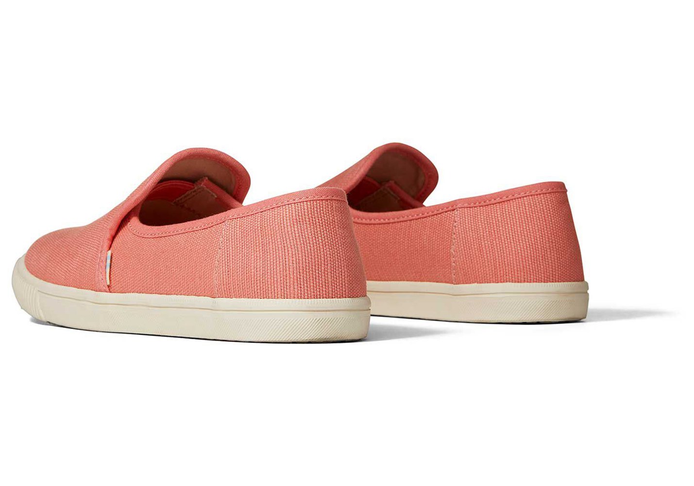 Toms Slip On Damskie Pomarańczowe - Clemente - 46JDQRAEP